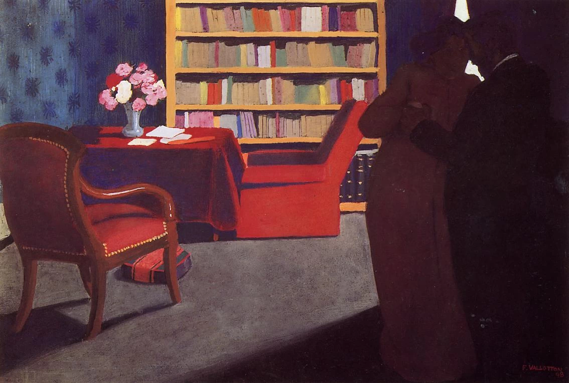 Félix Vallotton - 307, Privata conversazione, 1898